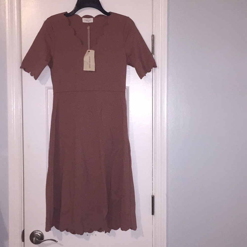 NWT orange creek knit dress